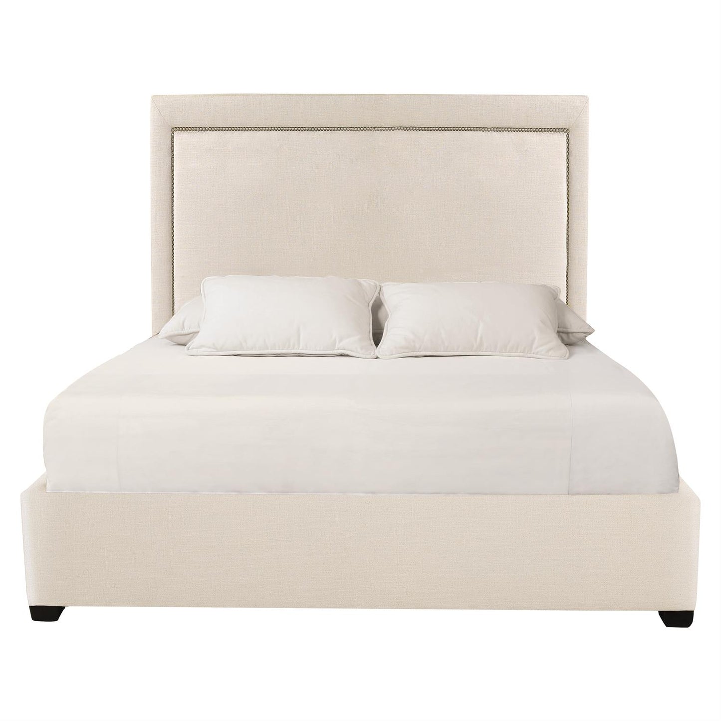 Boxspringbett mit Ziernägeln und boxspring integriert