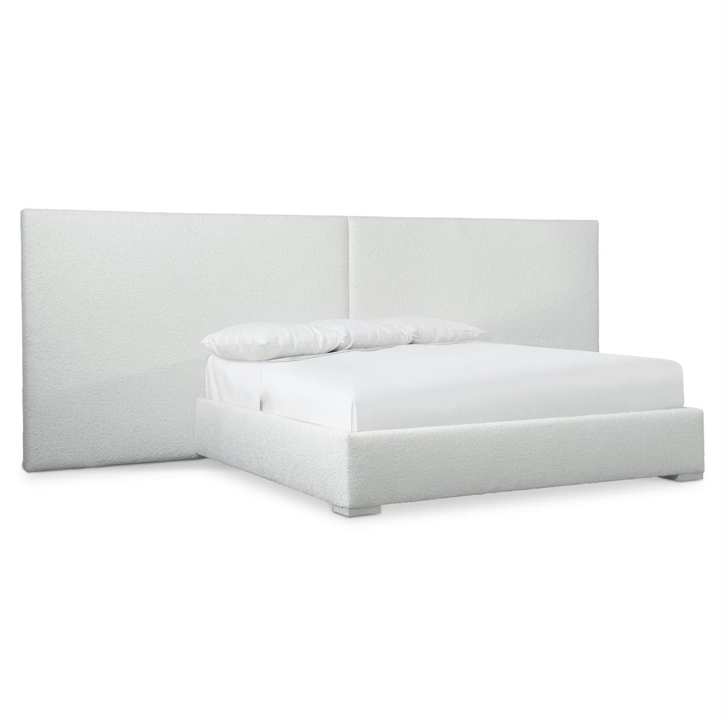 Hotelbett mit großem Kopfteil integriertem boxspring