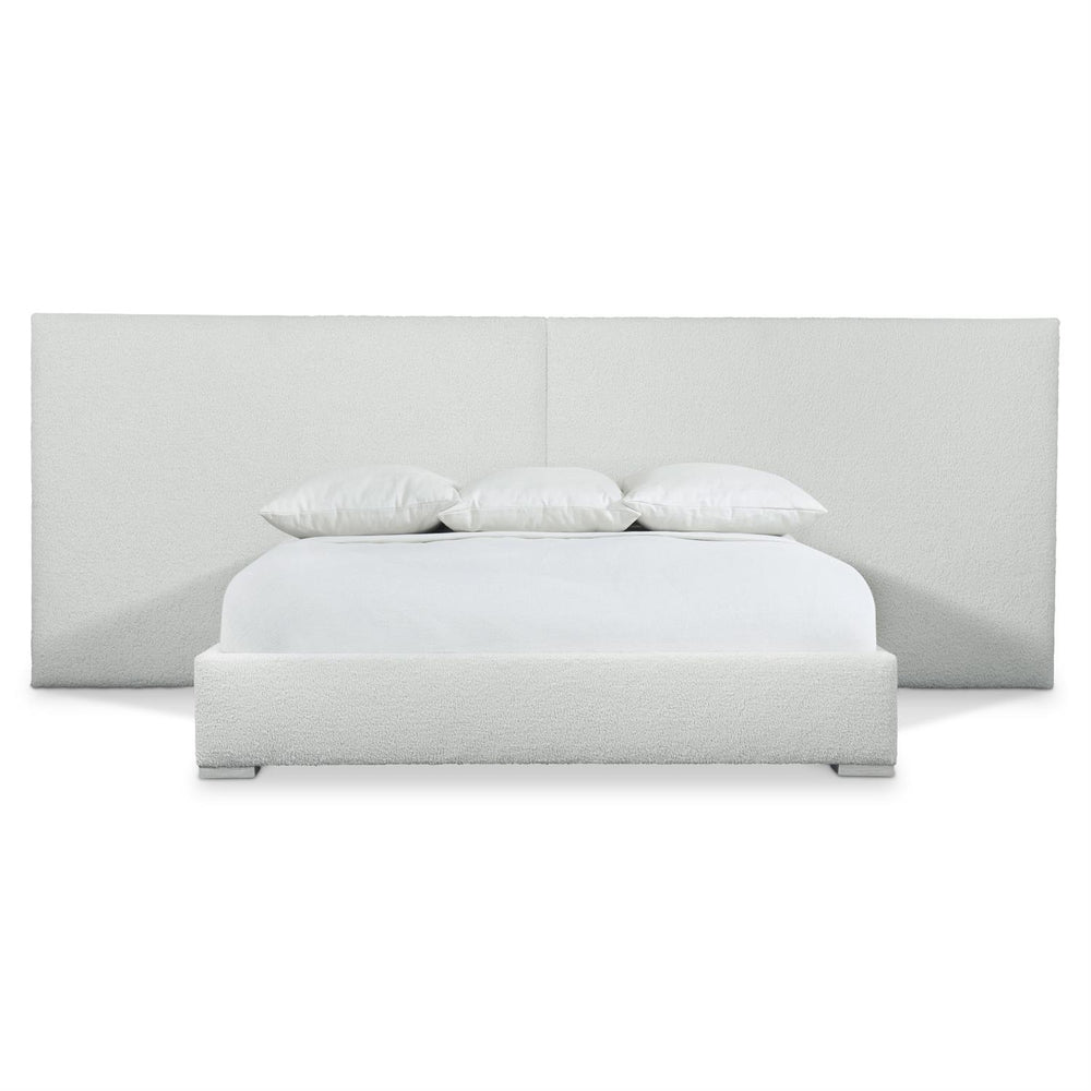 Hotelbett mit großem Kopfteil integriertem boxspring