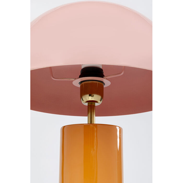
                  
                    Tischlampe Lilly– Retro-Chic in Rosa & Orange für stilvolle Hotelräume
                  
                