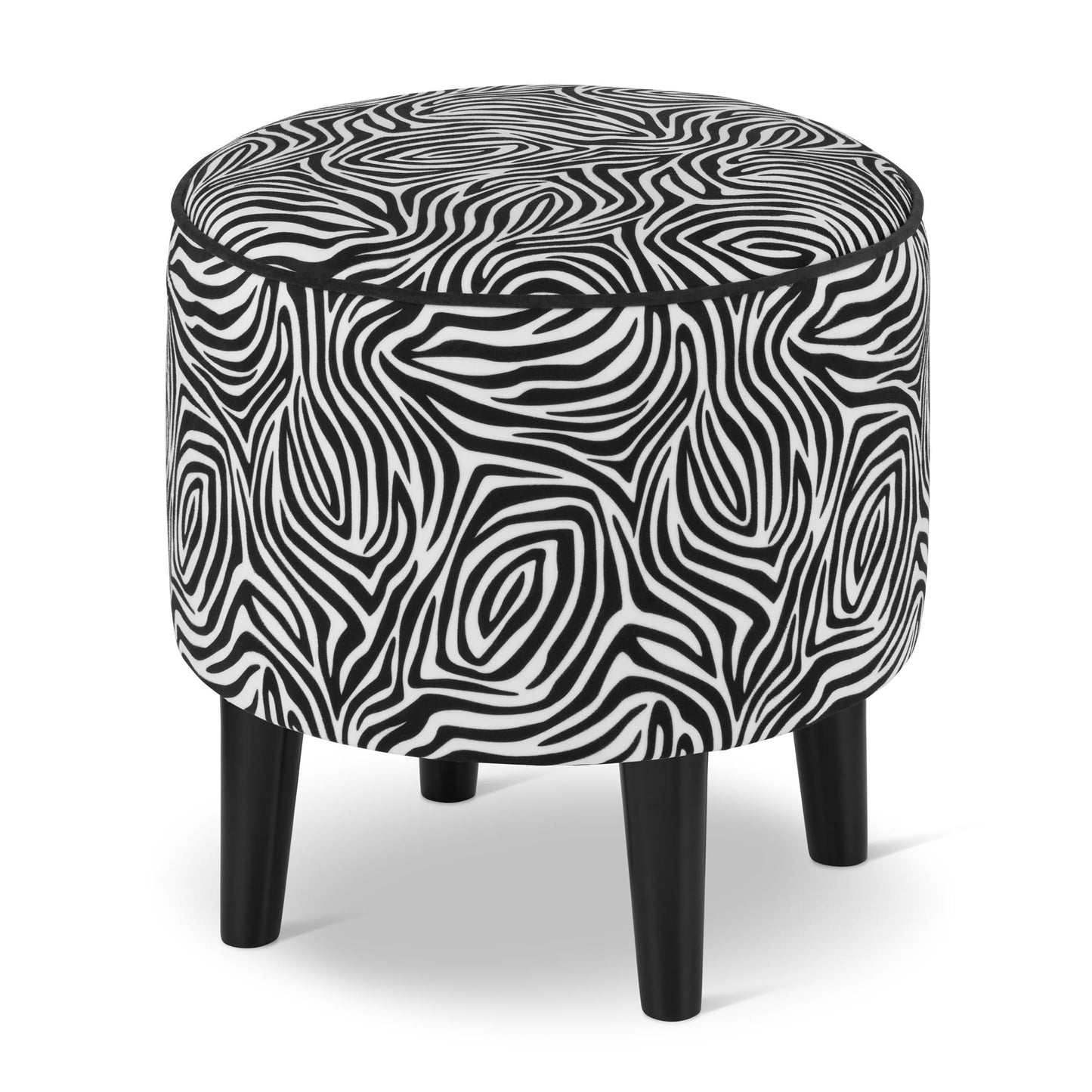 Fußhocker Zebra