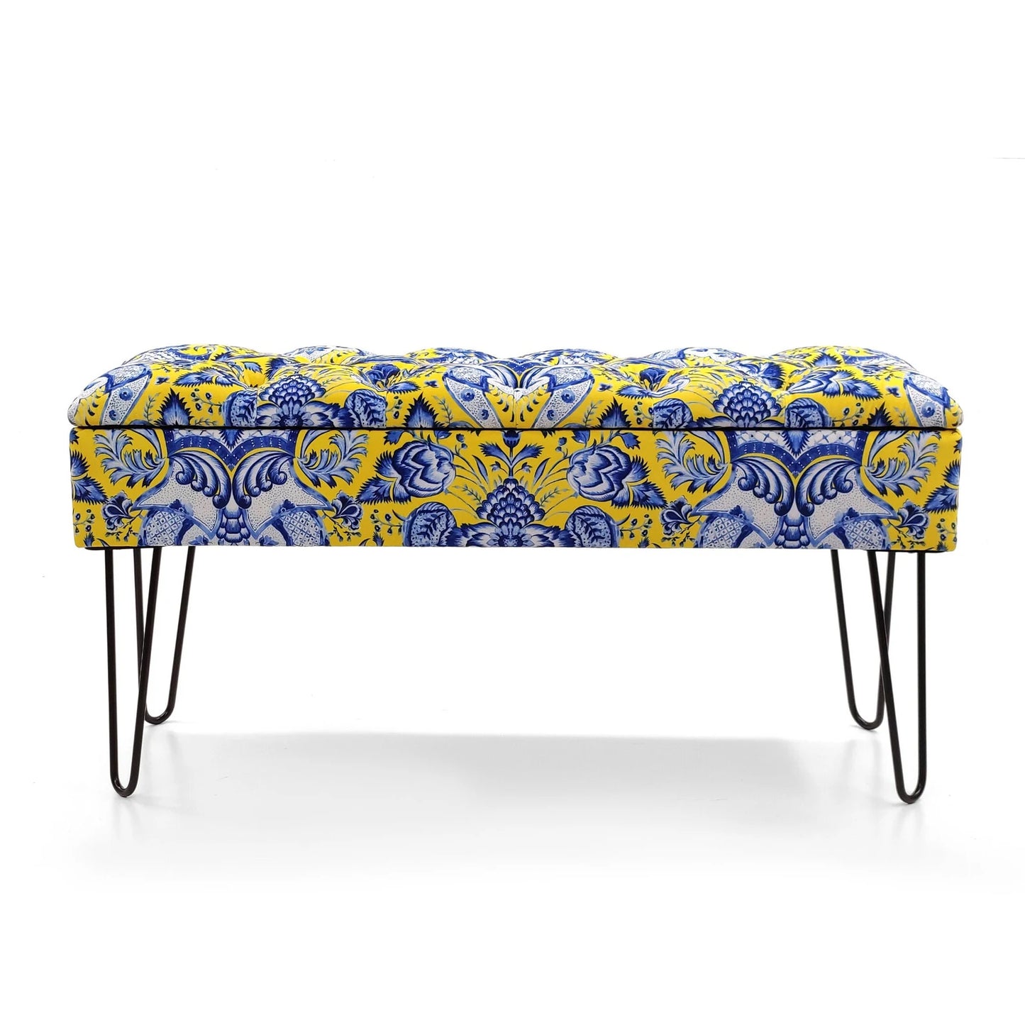 Hocker Yellow Fleur