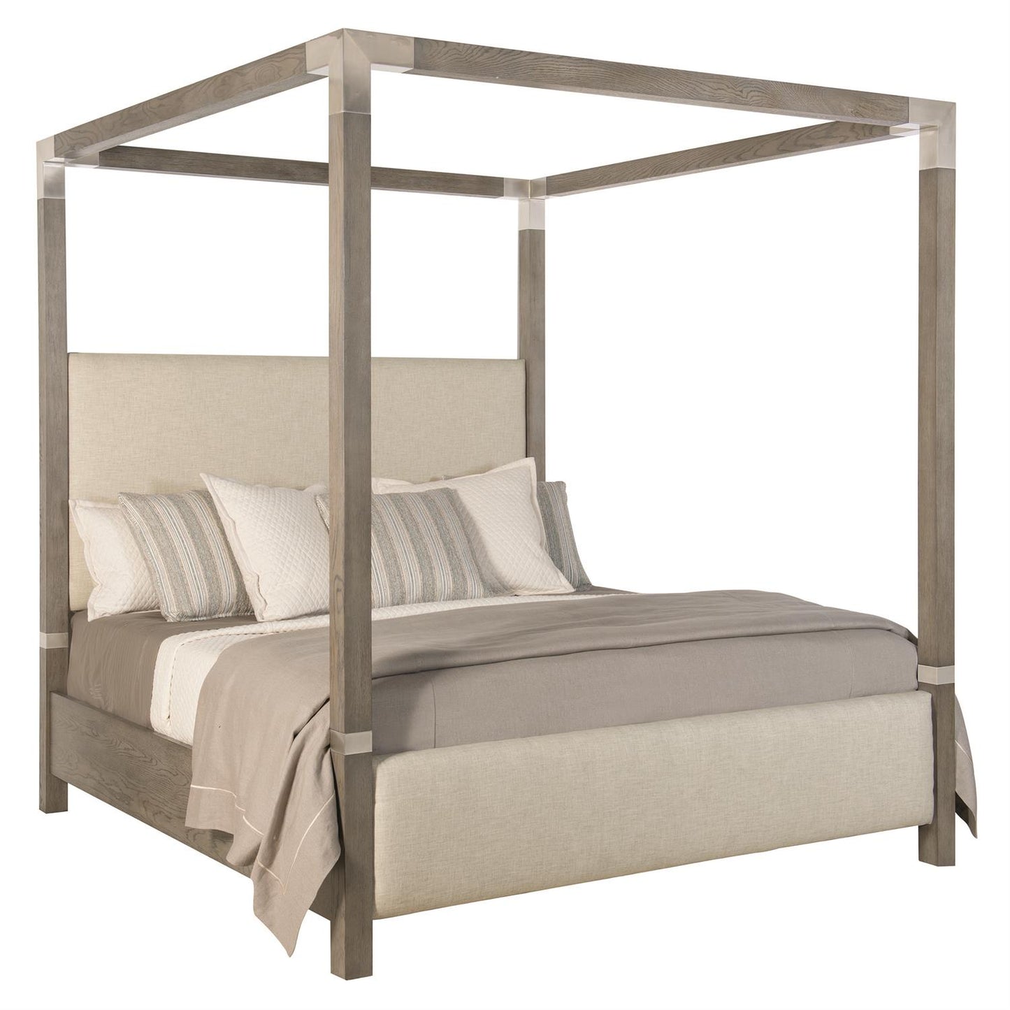 Hotelbett Sky Holz mit integriertem boxspring