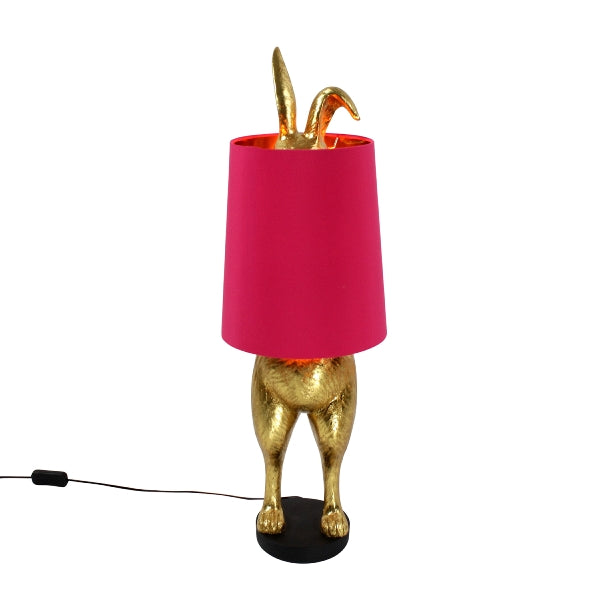 Tischleuchte Kitty Gold/Pink
