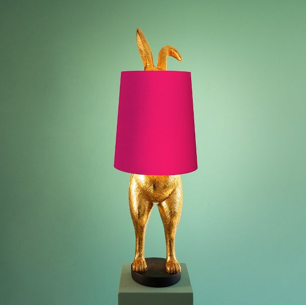 Tischleuchte Kitty Gold/Pink