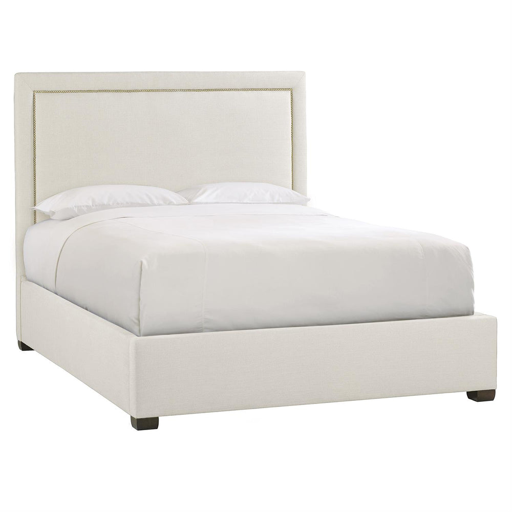 Boxspringbett mit Ziernägeln und boxspring integriert