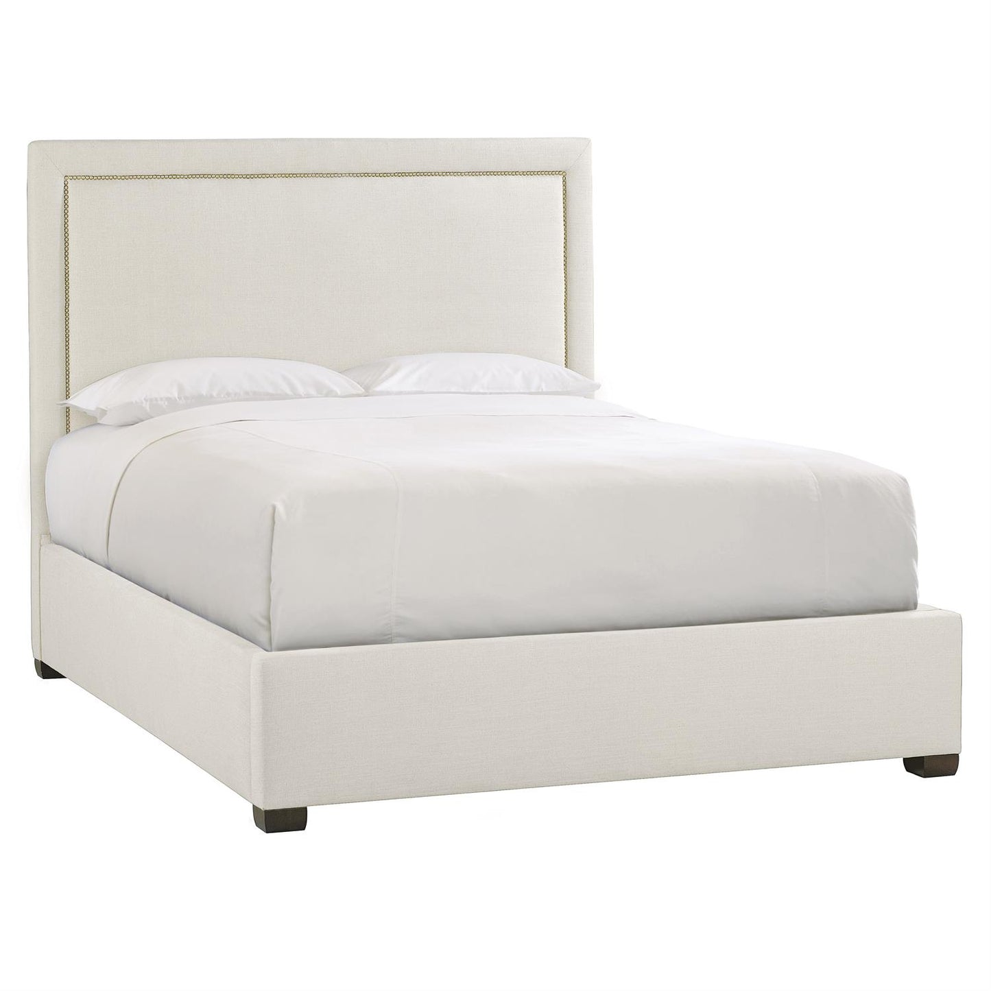 Boxspringbett mit Ziernägeln und boxspring integriert