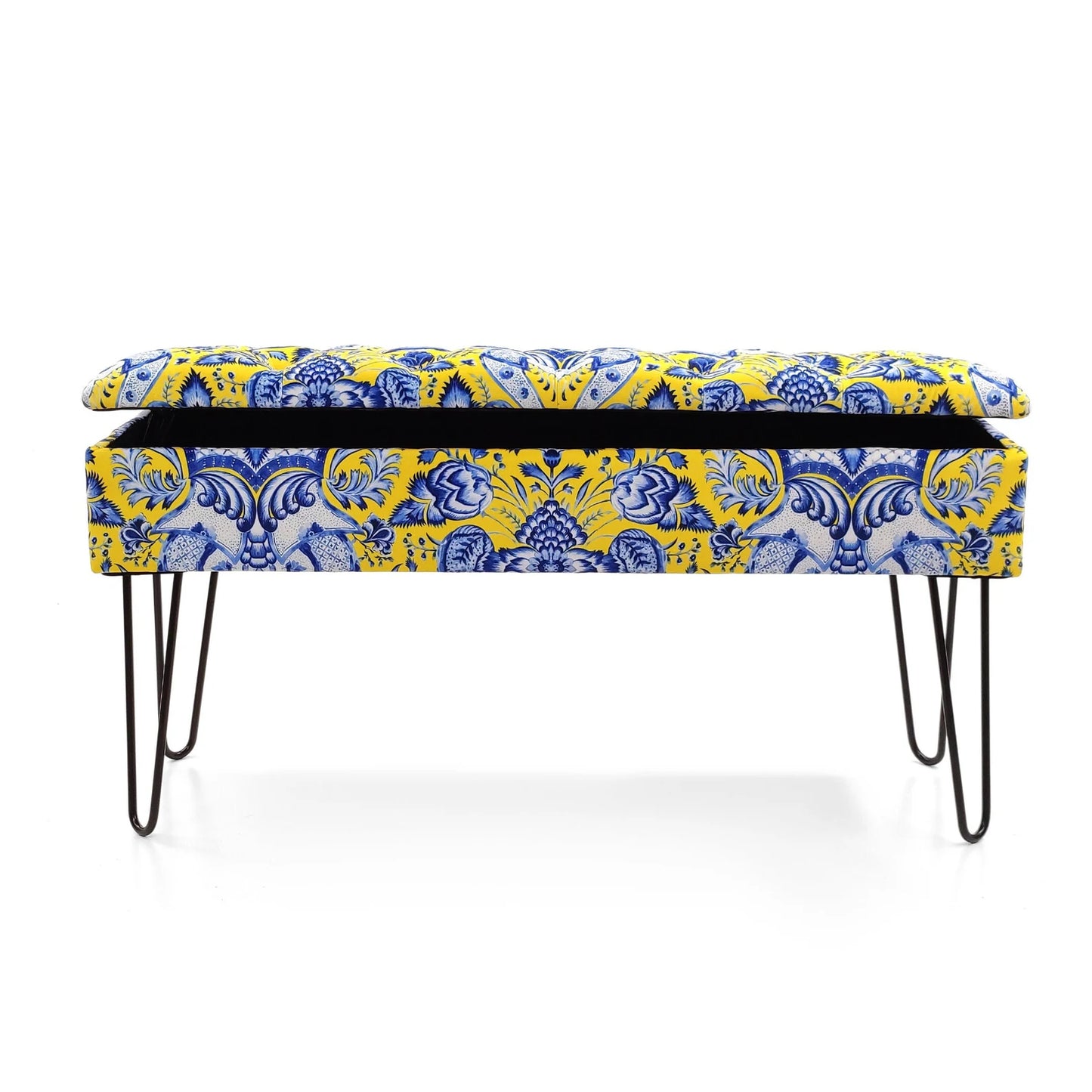 Hocker Yellow Fleur