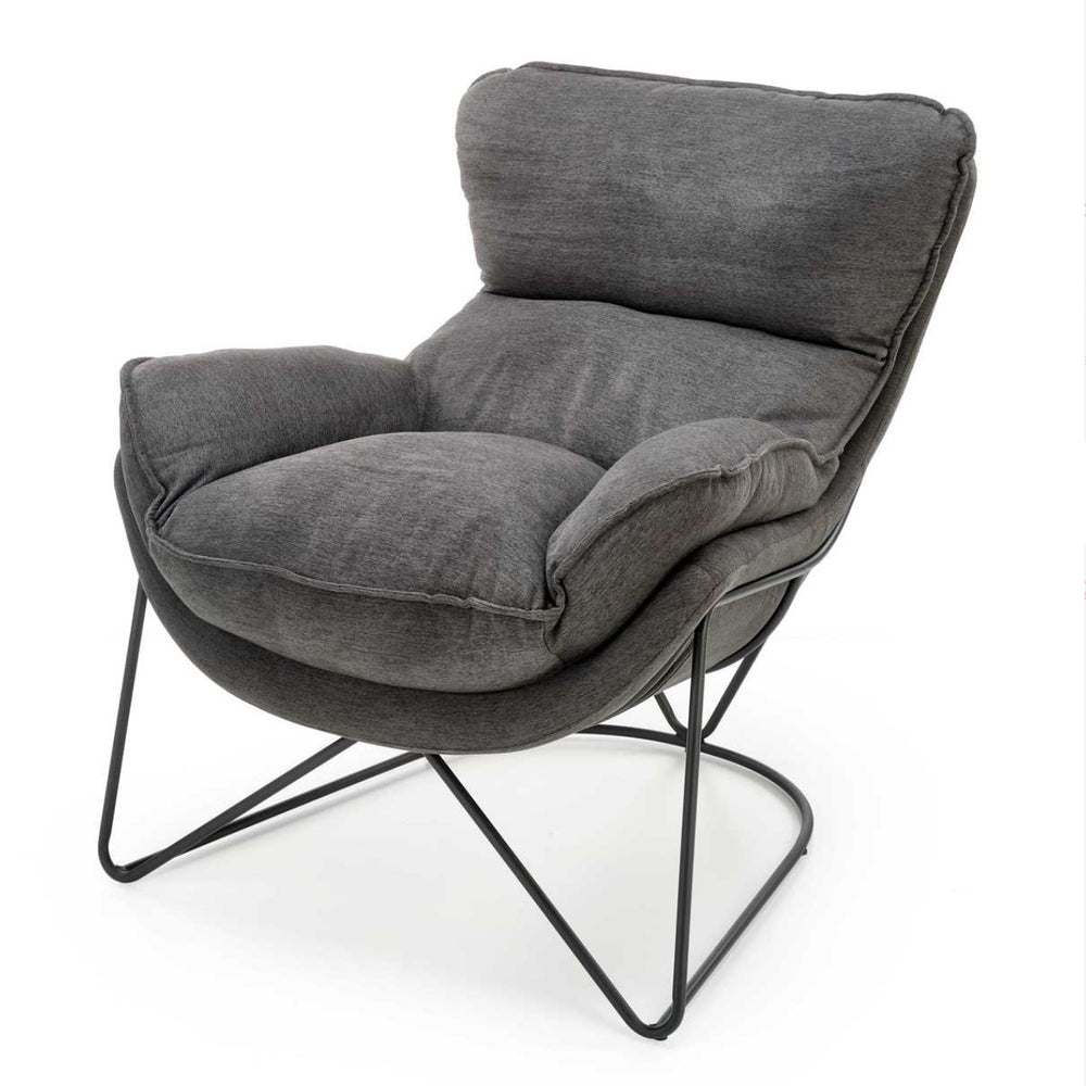 Lila Sessel mit Metall Gestell – Stilvolles Design für moderne Räume