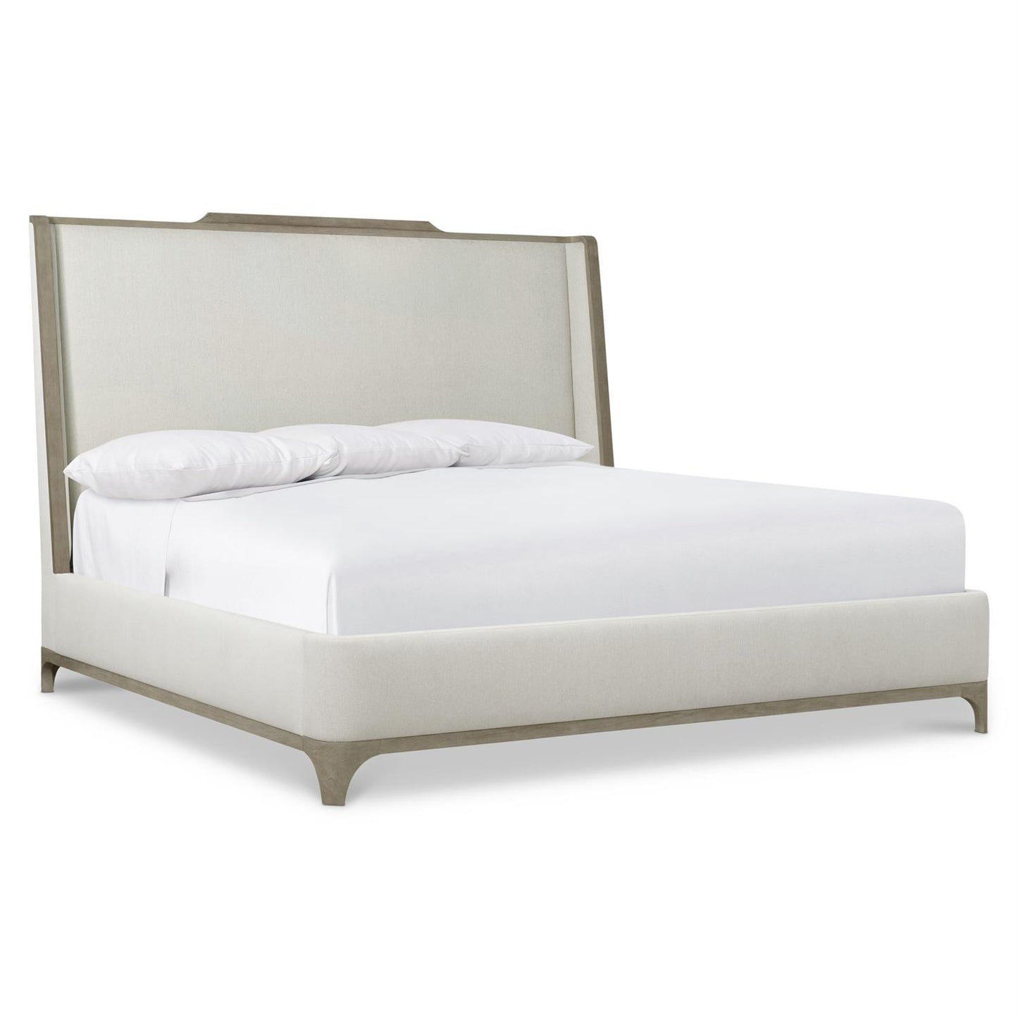 Luxus Hotelbett Siena Boxspring integriert Holzrahmen