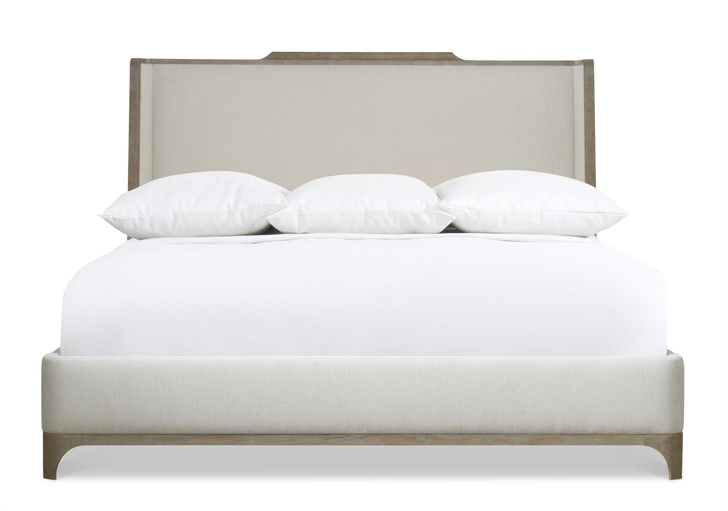 Luxus Hotelbett Siena Boxspring integriert Holzrahmen