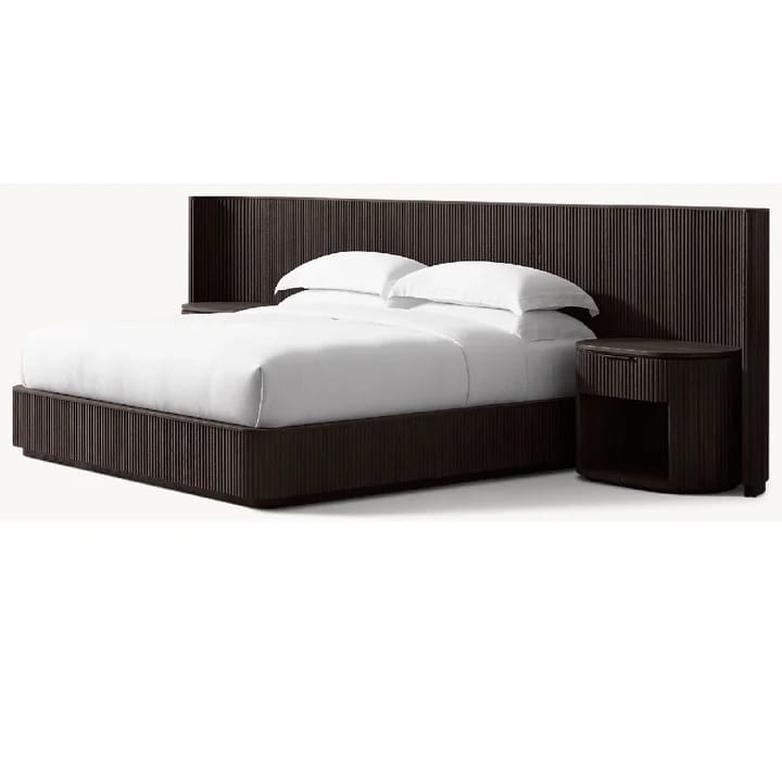 Bett Eleganto Bett komplett inkl Nachttische